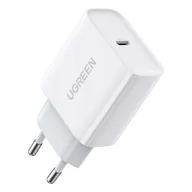 Ładowarki do telefonów - Ugreen ładowarka sieciowa USB Power Delivery 3.0 Quick Charge 4.0+ 20W 3A - miniaturka - grafika 1
