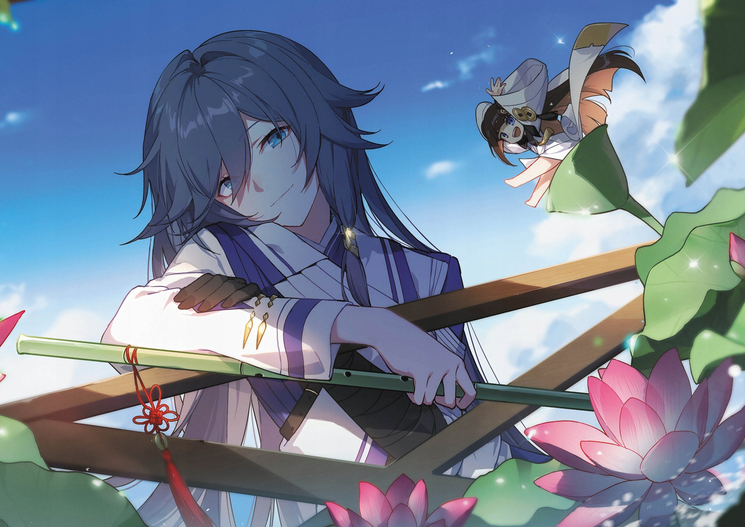 Plakat A3 Honkai Impact Anime Gra Fu Hua
