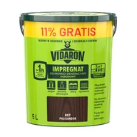 Farby i impregnaty do drewna - Impregnat Ochronno-Dekoracyjny Ogrodowy R07 palisander 5 l VIDARON - miniaturka - grafika 1