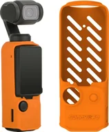 Akcesoria do drona - SunnyLife ETUI CASE OSŁONA OCHRONNA DO DJI OSMO POCKET 3 - POMARAŃCZOWA - miniaturka - grafika 1