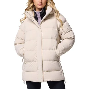 Kurtka damska Columbia Amaze Puff Mid 2133703278 - beżowe - Kurtki i kamizelki sportowe damskie - miniaturka - grafika 1