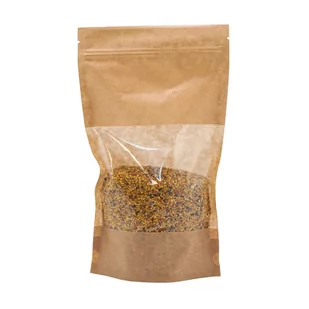 Woreczki DOYPACK eko 1000 ml ze struną i okienkiem (10 szt) - wzór DOYEKO4 - Folia, papier śniadaniowy, serwetki - miniaturka - grafika 1
