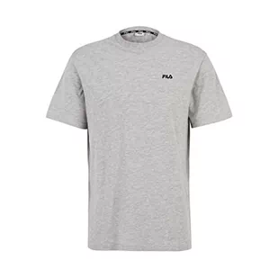 FILA Męski t-shirt BERLOZ, jasnoszary melanż, L, jasnoszary melanżowy, L - Koszulki męskie - miniaturka - grafika 1