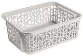 Pojemniki kuchenne - Branq DOSTAWCA Koszyk Bamboo 3 1713 Biały BRA000212 - miniaturka - grafika 1