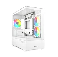 Obudowy komputerowe - Sharkoon MK6 RGB Midi Tower Czarny - miniaturka - grafika 1