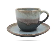 Filiżanki - Filiżanka Bel 200 Ml Spodek Topaz Kera Ceramika - miniaturka - grafika 1