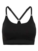 Biustonosze - Only Play Damski biustonosz sportowy, bezszwowy, czarny, S - miniaturka - grafika 1