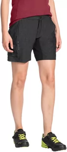Vaude VAUDE Damen Women's Trema lzini Shorts spodnie, czarny, 38 408380100380 - Spodnie rowerowe - miniaturka - grafika 1