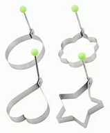 Formy do ciast - Zestaw 4 Szt Foremki Do Jajek Sadzonych Stalowe - miniaturka - grafika 1