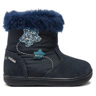 Buty dla dziewczynek - Kozaki Primigi 6850133 M GORE-TEX Granatowy - miniaturka - grafika 1