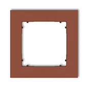 Klawisze i ramki - Karlik Ramka pojedyncza kwadratowa MINI - terakota - miniaturka - grafika 1