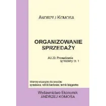 Komosa Andrzej Organizowanie sprzedaży EKONOMIK - Podręczniki dla szkół zawodowych - miniaturka - grafika 1