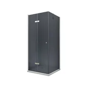 Kabiny prysznicowe - MEXEN LIMA SKŁADANE GREY 70x70 856-070-070-01-40 - miniaturka - grafika 1