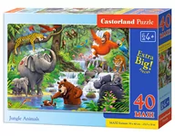 Puzzle - Castorland Puzzle maxi 40 elementów. Zwierzęta w dżungli - miniaturka - grafika 1