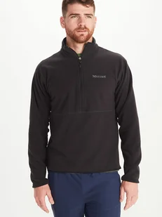 Marmot Bluza polarowa "Rocklin" w kolorze czarnym - Odzież trekkingowa męska - miniaturka - grafika 1
