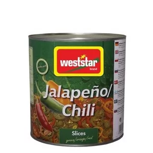 Papryka jalapeno chili 3 kolory, 3kg Weststar - Pasztet i przetwory mięsne - miniaturka - grafika 1