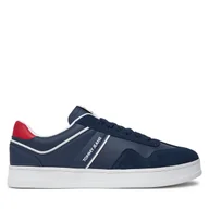 Sneakersy męskie - Sneakersy Tommy Jeans The Greenwich Retro EM0EM01462 Granatowy - miniaturka - grafika 1