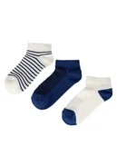 Skarpetki dla dzieci - Sprandi Skarpety 8KB-001-SS25 (3-PACK) Granatowy - miniaturka - grafika 1