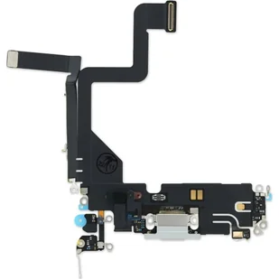 Złącze gniazdo ładowania dock iPhone 14 Pro ORG białe - Części serwisowe do telefonów - miniaturka - grafika 1