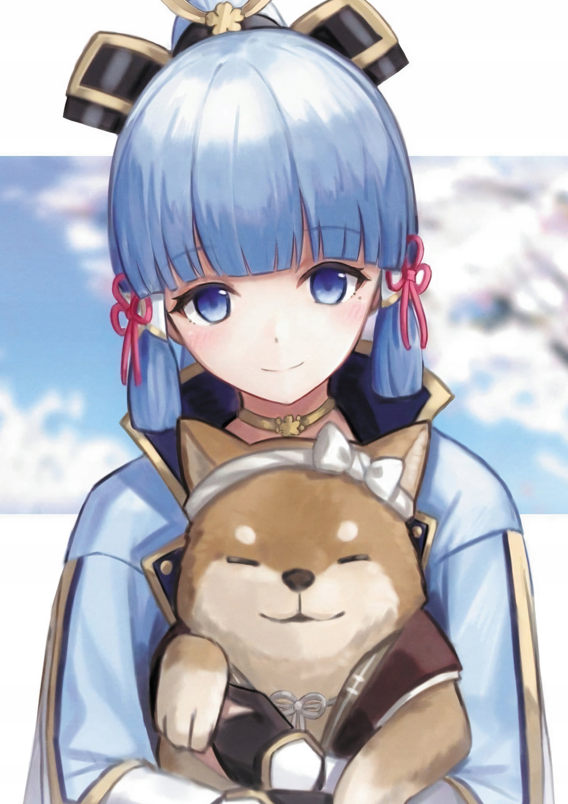 Plakat A1 Genshin Impact Ayaka