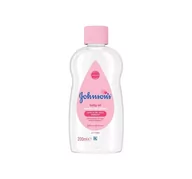 Balsamy i oliwki dla dzieci - Johnson&Johnson Baby oil: oliwka pielęgnacyjna 200ml - miniaturka - grafika 1