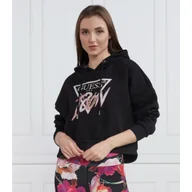 Bluzy damskie - GUESS Bluza ICON | Cropped Fit - miniaturka - grafika 1
