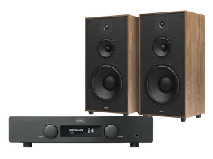 NAD H95 (czarny) + Utah 5 (wood - Zestawy stereo - miniaturka - grafika 1