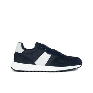 Męskie Sneakersy GEOX U MOLVENO U35F1A-022FU-C4002 – Granatowy - Sneakersy męskie - miniaturka - grafika 1