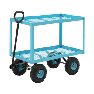 hillvert Wózek ogrodowy 150 kg 2 półki z siatki - Pozostałe narzędzia ogrodowe - miniaturka - grafika 1