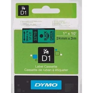 Dymo Tama D1 24mm x 7 m zielona/czany nadruk (53719) S0720990 - Papier do drukarek - miniaturka - grafika 5
