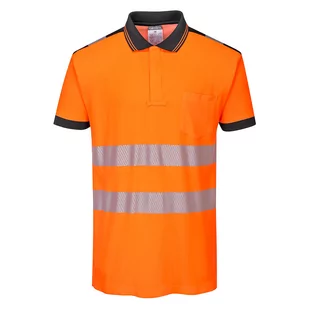 Koszulka Polo ostrzegawcza PW3 2XL - Odzież robocza - miniaturka - grafika 1