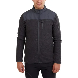 Bluza polarowa FLAME Hybrid - szara - Bluzy narciarskie - miniaturka - grafika 1
