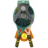 Zabawki i gry sportowe - Rakietki plażowe z akcesoriami MEGA CREATIVE 532257 - miniaturka - grafika 1