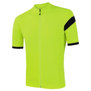 Męska koszulka kolarska Sensor Cyklo Coolmax Classic Rozmiar: M / Kolor: żółty - Bluzy sportowe męskie - miniaturka - grafika 1