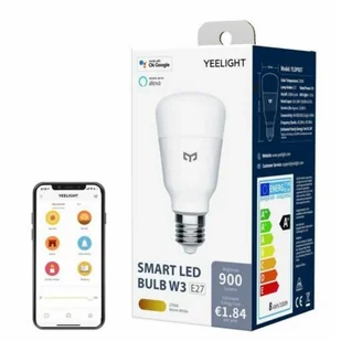 YEELIGHT Inteligentna żarówka LED YEELIGHT YLDP007 8W E27 WiFi YLDP007 - Halogeny - miniaturka - grafika 1