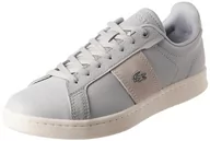 Trampki damskie - Lacoste 46SFA0038, Trampki damskie, LT GRY/Off WHT, 39.5 EU, Lt Gry Off Wht, 39.5 EU - miniaturka - grafika 1