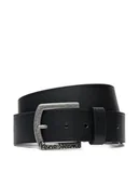 Paski - Pepe Jeans Pasek Męski Moss PM021026 Czarny - miniaturka - grafika 1