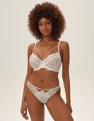 Komplety bielizny - Majtki figi Olive - kremowy XL - miniaturka - grafika 1