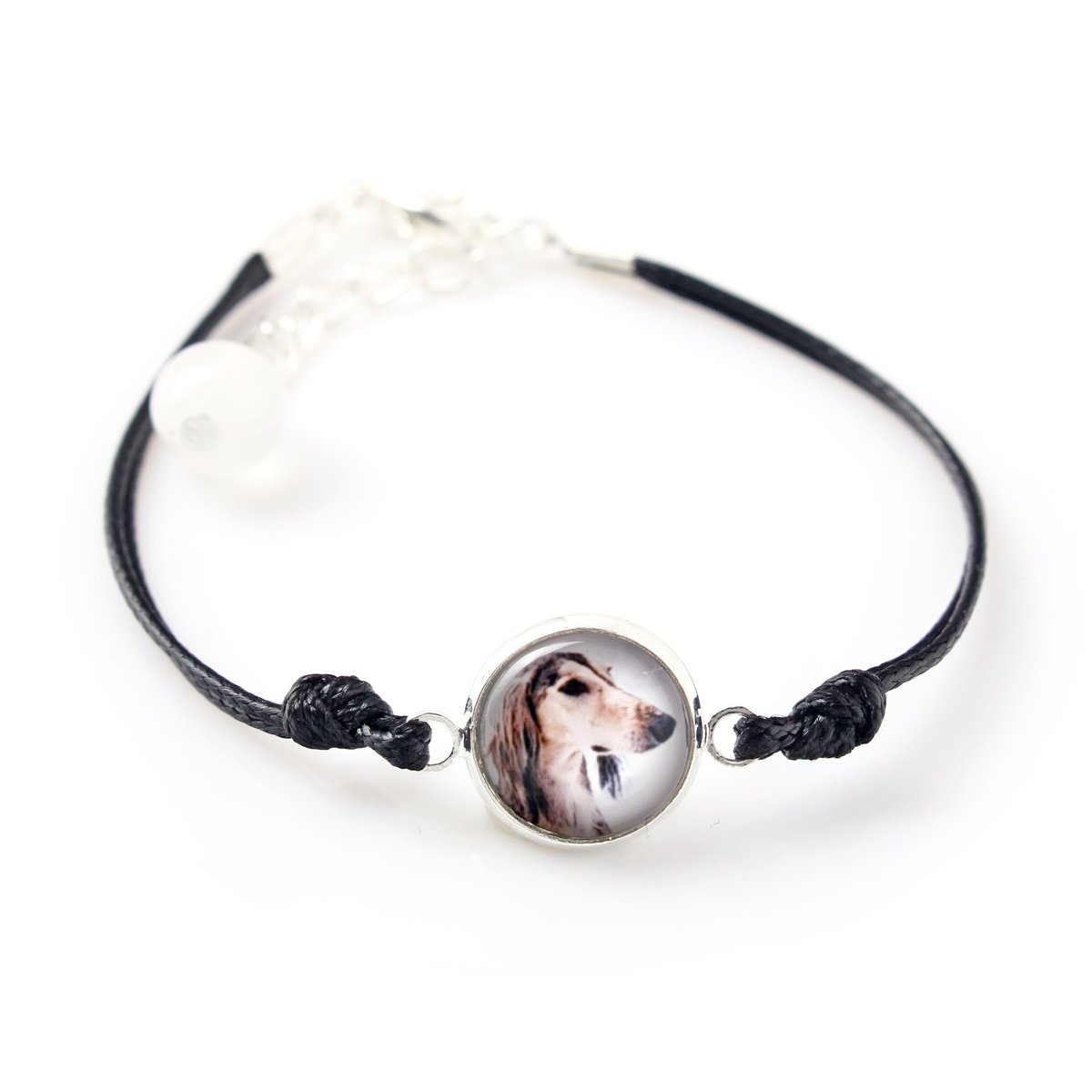 Chart perski, Saluki - bransoletka z twoim zdjęciem handmade, wyjątkowa biżuteria marki Art-Dog