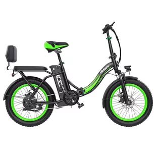 Hidoes C1 Electric Bike with Rear Seat  750W Motor  48V 13Ah Battery  20*3-inch Fat Tire  40km/h Max Speed  70km Range  Front - Rowery elektryczne - miniaturka - grafika 1