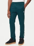 Spodnie sportowe męskie - adidas Spodnie dresowe adicolor Classics Beckenbauer JY1275 Zielony Slim Fit - miniaturka - grafika 1