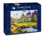 Puzzle - Bluebird Puzzle 1500 Kolorowa chatka - miniaturka - grafika 1