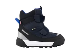 Viking Buty dziecięce Expower Warm GTX 2v Snow Boot, uniseks, Navy Royal Blue, 23 EU Weit - Buty dla dziewczynek - miniaturka - grafika 1