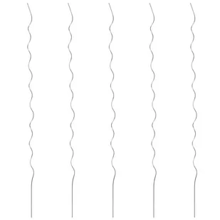 vidaXL Spiralne podpórki do roślin, 5 szt., 110 cm, stal galwanizowana vidaXL - Pozostałe akcesoria do uprawy roślin - miniaturka - grafika 1