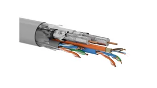 Multi-kabel Q-LANTEC Multimedia 2 x U/UTP kat.5E + 2 x RG6 + 2 x FO G657A1, PVC, szary 500m  - Q-LANTEC - Kable miedziane - miniaturka - grafika 2