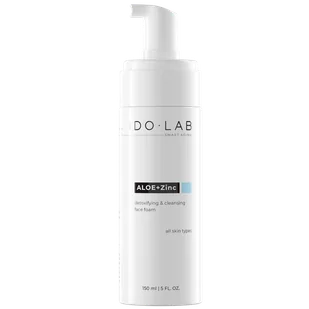 Ido Lab Aloe+Zn, detoksykująca i głęboko oczyszczająca pianka do mycia, 150 ml - Pianki do mycia twarzy - miniaturka - grafika 1