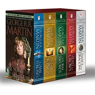 Pozostałe książki - George R. R. Martin's A Game of Thrones 5-Book Boxed Set (Song of Ice and Fire Series): A Game of Thrones, A Clash of Kings, A Storm of Swords, A Feast for Crows, and A Dance with Dragons: 1-5 - miniaturka - grafika 1