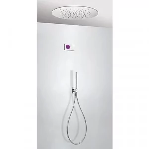 Tres 9286557 9286557 ESPACIO Podtynkowy termostatyczny elektroniczny zestaw prysznicowy SHOWER - Akcesoria hydrauliczne - miniaturka - grafika 1
