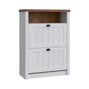 Szafka na Buty Snb Prowansja Przedpokój Sosna Andersen Gała Meble Sosna Andersen, Dąb Lefkas - Szafki na buty - miniaturka - grafika 1