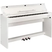Instrumenty klawiszowe - Pianino cyfrowe V-TONE DP-88 WH Biały - miniaturka - grafika 1